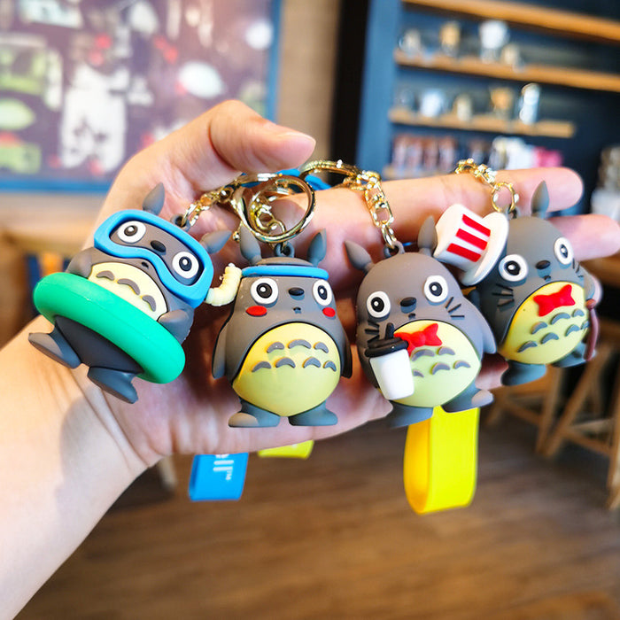 Wholesale Cartoon Doll 3D Rubber Keychain JDC-KC-Tingm074