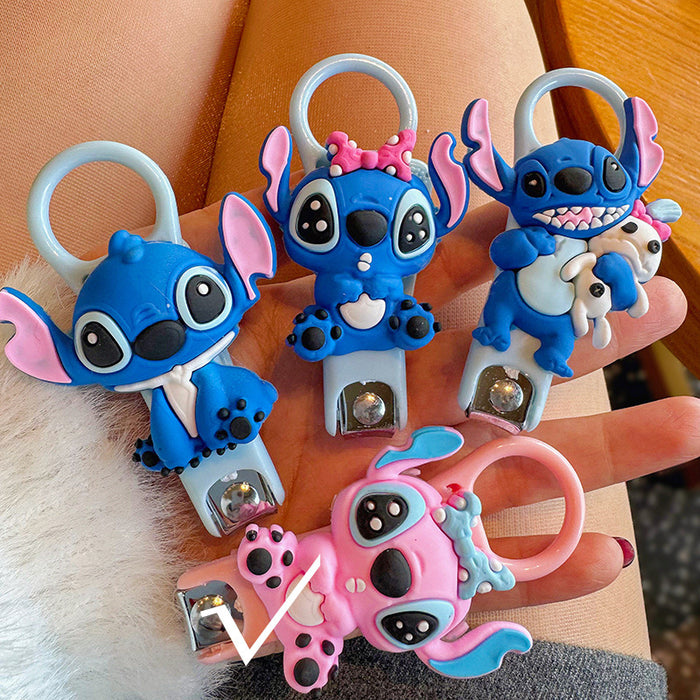 Wholesale  cartoon character nail clippers children stainless steel nail clippers