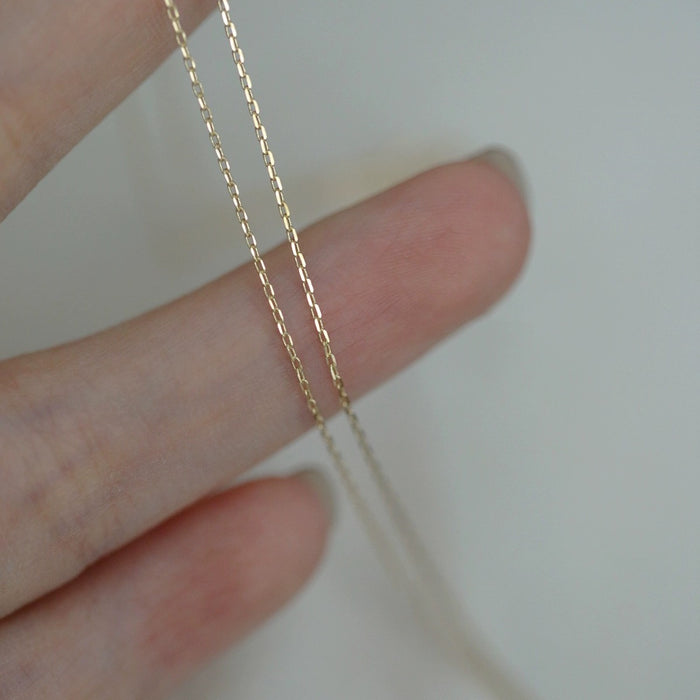 Wholesale Pure silver classic simple versatile necklace with adjustable collarbone chain and cross chain