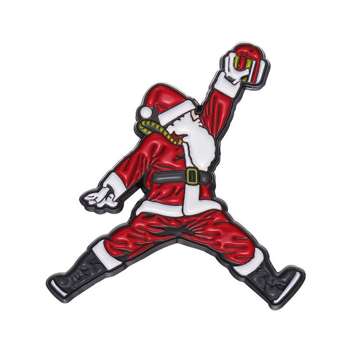 Wholesale Christmas personalized versatile cartoon metal brooch