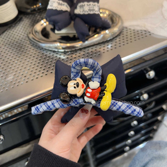 Wholesale New Bow Grip Clip Large Back of Head Disc Hair Shark Clip