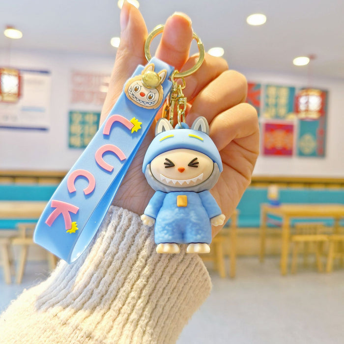 Wholesale Cute cartoon keychain,  couple bag pendant,  car keychain,  claw machine small gift