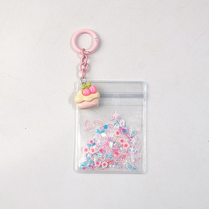 Wholesale Flash Moe Grain Keychain Pendant Cute Bag Hanging Pinch Shake Accessories