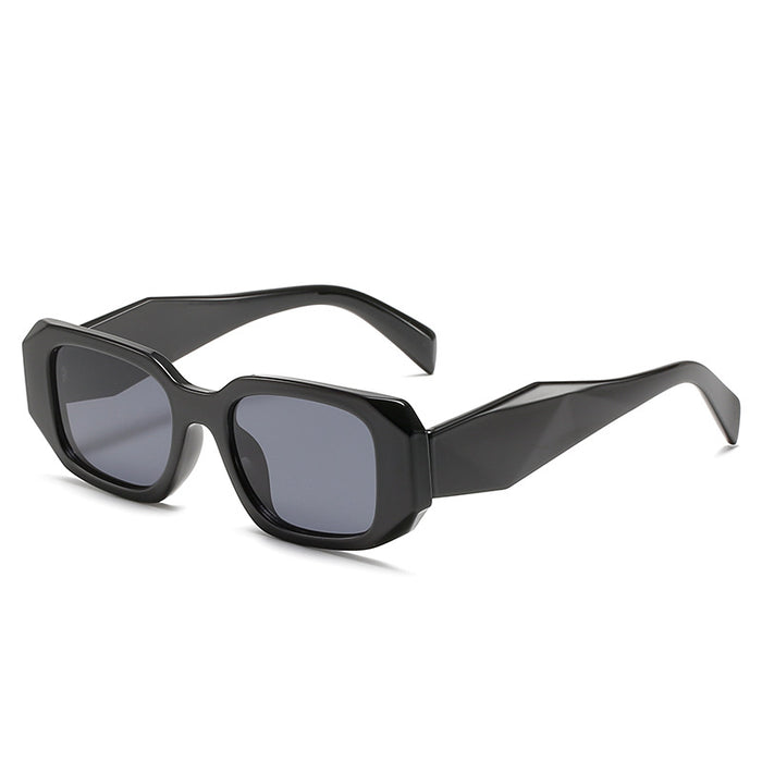 Wholesale New retro polygonal sunglasses, fashionable and personalized street photography sunglasses