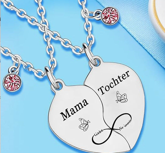 Wholesale Friendship Stainless Steel Love Couple Necklace Love Necklace