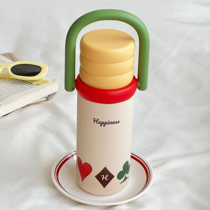 Wholesale Portable insulated water bottle large capacity  with handle perfect for travel