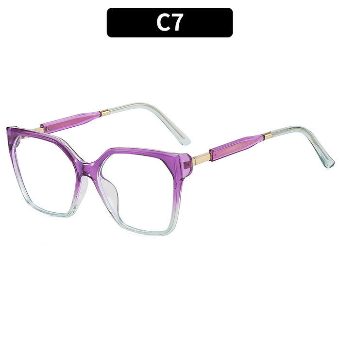 Wholesale Retro Square Anti Blue Light Glasses Frame Fashion Everyday Accessory
