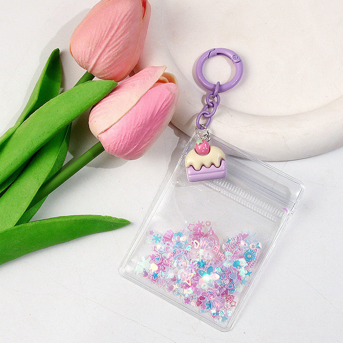 Wholesale Flash Moe Grain Keychain Pendant Cute Bag Hanging Pinch Shake Accessories