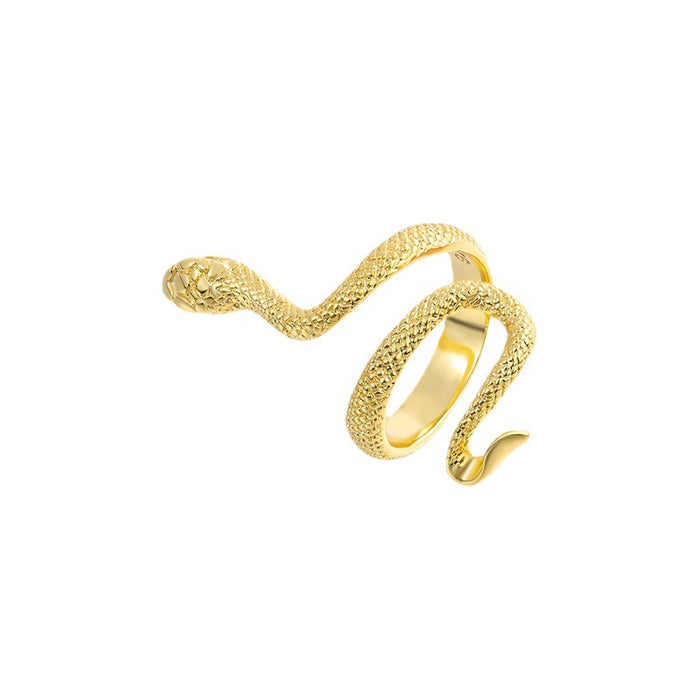 Wholesale New Exaggerated Serpentine Ring Retro Fashion Personalized Serpentine Ring