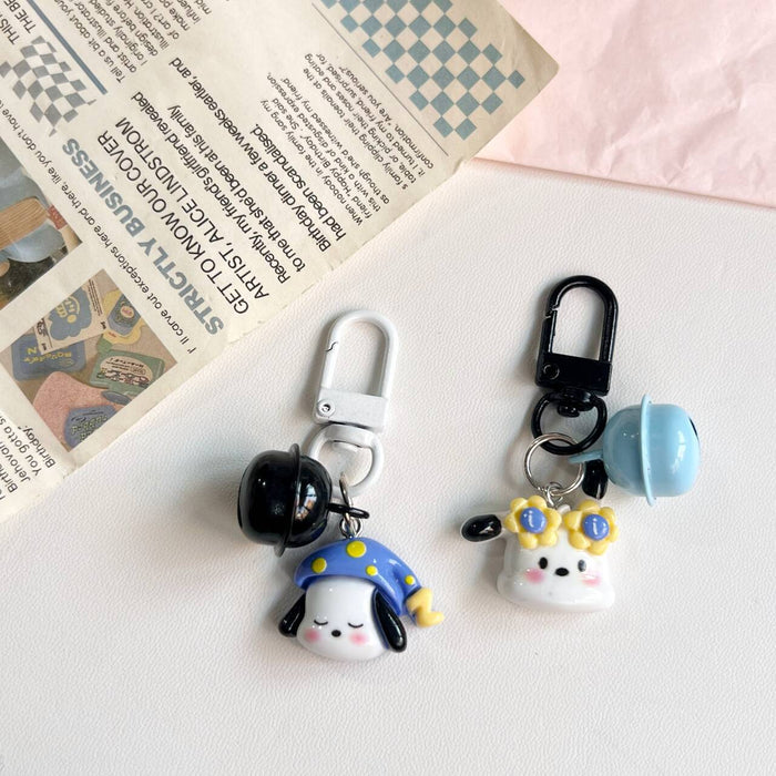 Wholesale Cute cartoon bag key pendant couple style ornament