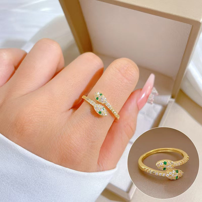Wholesale Ring fashion, light luxury, simplicity, creativity, adjustable opening, ring accessory