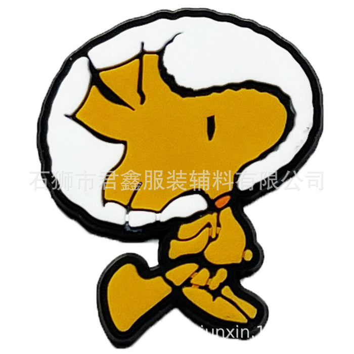 Wholesale 50pcs hole shoes soft rubber decorative buckle shoe accessories