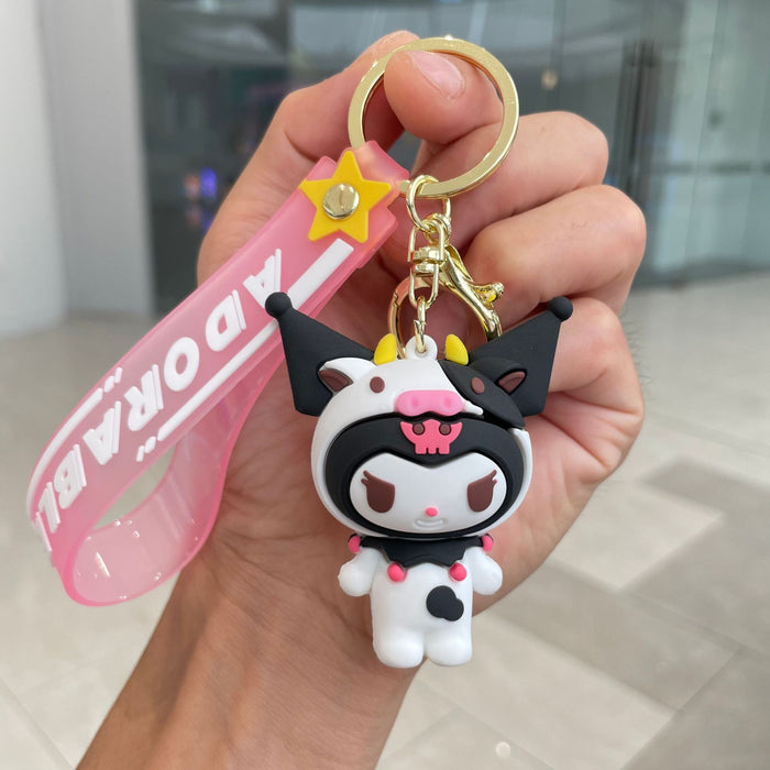 Wholesale Keychain Cute Doll Car Keychain Men's and Women's Bag Pendant