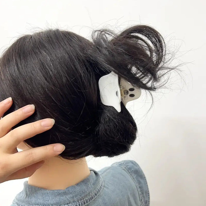 Wholesale Witch Hat Grab Clip Black Cat Hairpin Ghost Head Horsetail Clip Pumpkin Shark Clip Dark Wind  Headwear