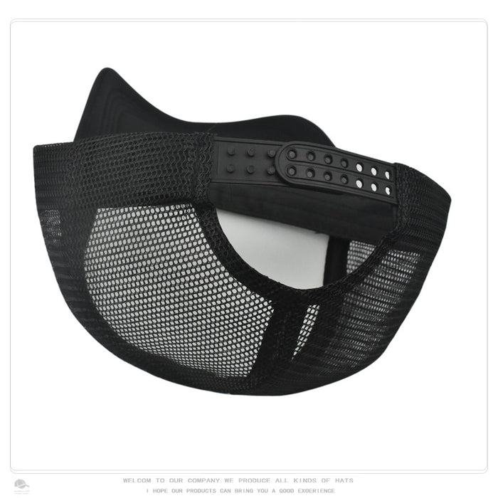 Wholesale Printed baseball cap summer net cap outdoor sunscreen sunshade driver cap