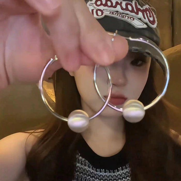 Wholesale Personality Large Hoop Earrings