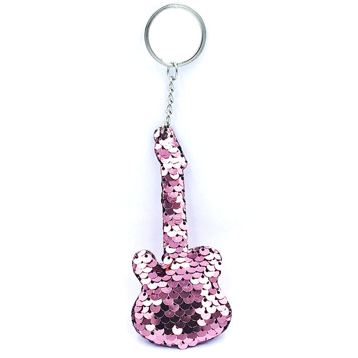 Wholesale Reflective Shiny Animal Plant Keychain PET Sequins Fashion Bag Car Pendant DIY Clothing Accessories JDC-KC-QS001