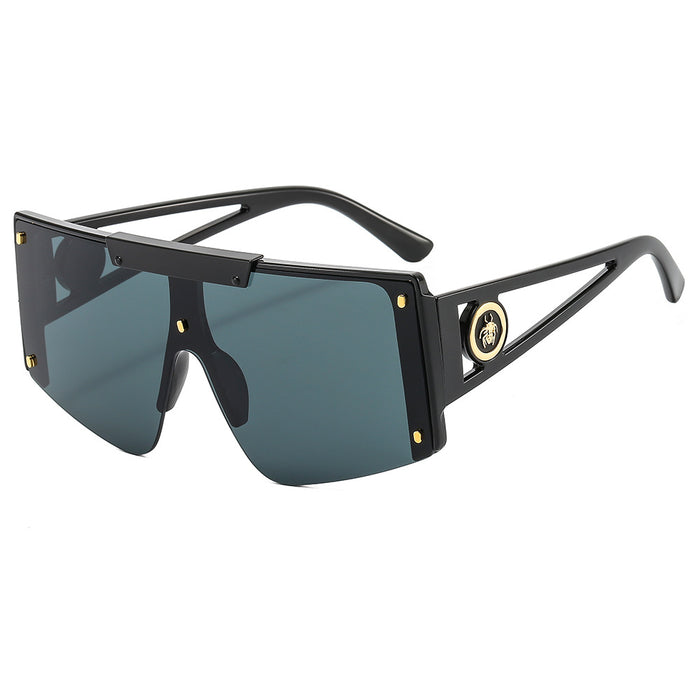 Wholesale Fashionable half frame personalized sunglasses trend