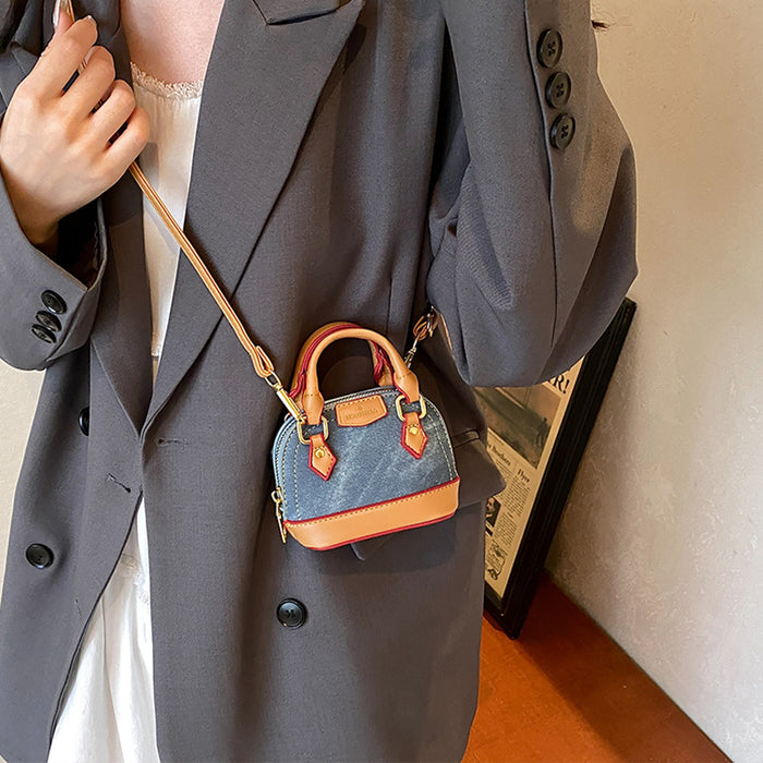 Wholesale Children's bag, mini contrasting shell bag, niche girl's handbag, crossbody bag, red envelope