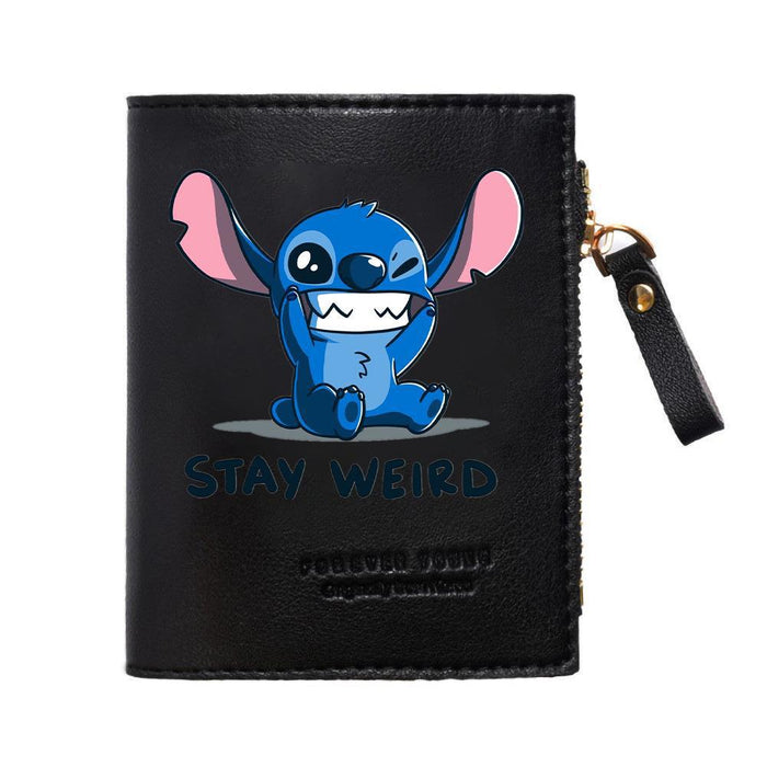 Wholesale PU Cartoon Short Zipper Wallet JDC-WT-WuDuomei003