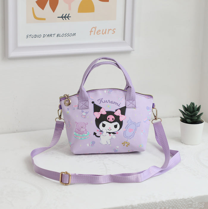 Wholesale Cartoon Pu Leather Messenger Bag Casual Cute Girly JDC-SD-XBB001