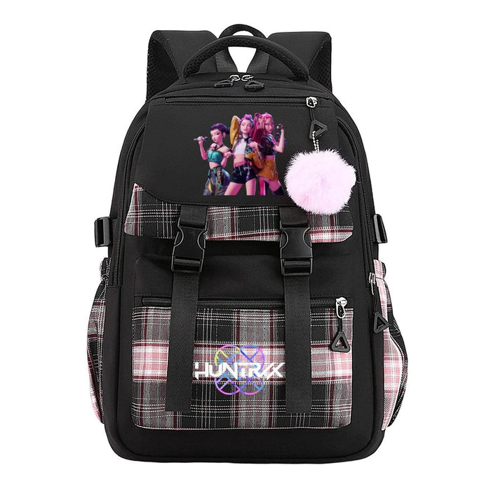 Wholesale  Kpop Printed School Bag Junior High School Large Capacity Backpack