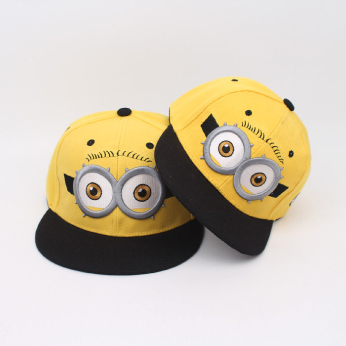 Wholesale Cute Cartoon Parent-Child Flat Brim Hip Hop Baseball Cap