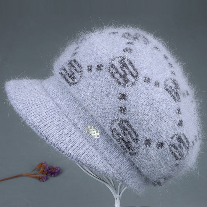 Wholesale Middle-aged and Elderly Wool Hats for Warm Knitting JDC-HT-PX009