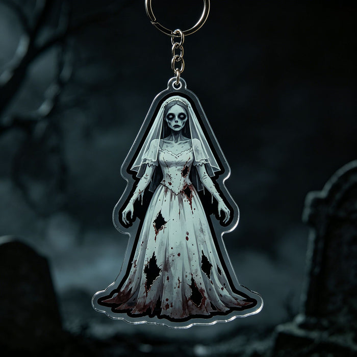 Wholesale Acrylic  Keychain Dark Style Devil Witch Werewolf Horror Pendant Decorative MOQ:2