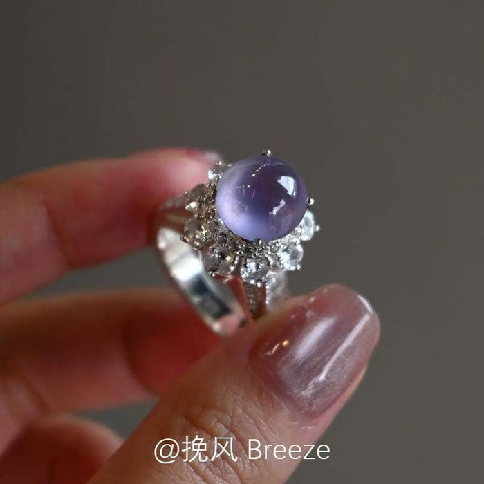 Wholesale  Ring with Enamel and Tiger's Eye Stone