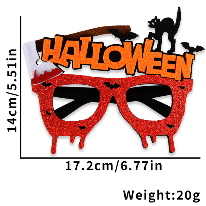 Wholesale Halloween Party LED Light Plastic Light Glasses JDC-SG-ZHHAO001