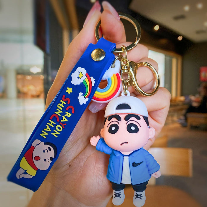 Wholesale Cartoon Silicone Doll Keychain JDC-KC-MingT037