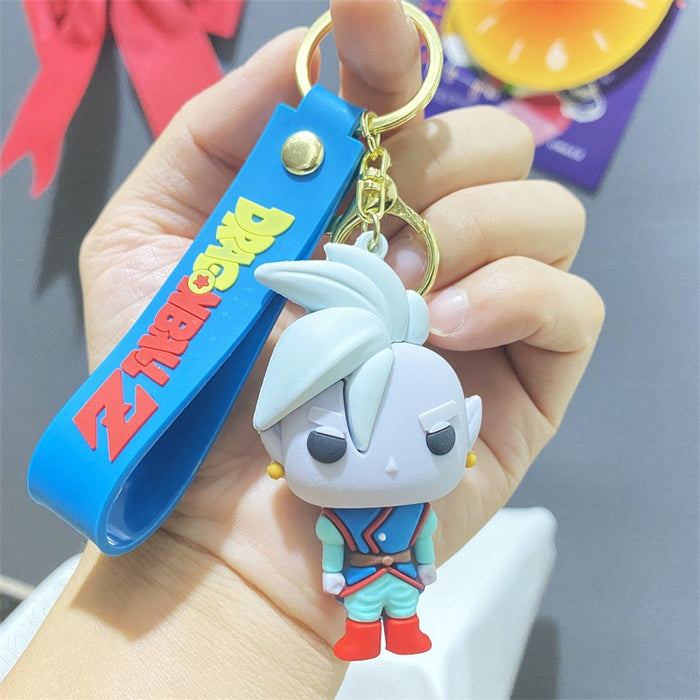 Wholesale Cartoon New  Silicone Doll  Keychain Pendant Cartoon Characters