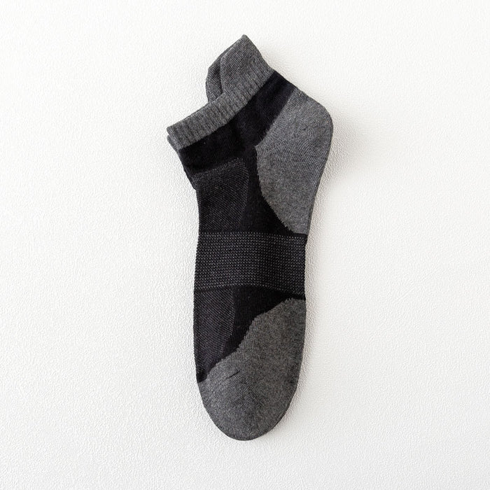 Wholesale Socks, cotton, new products, short socks, mesh breathable sports boat socks, protective heels, invisible running socks