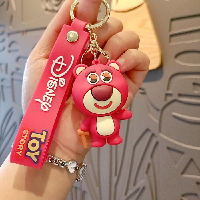 Wholesale Silicone Cartoon Doll Keychain JDC-KC-MingT100