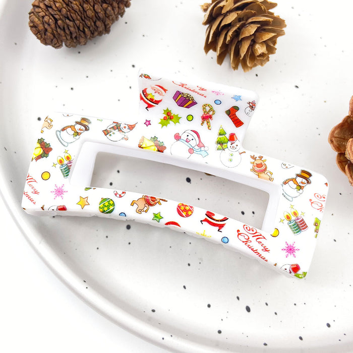 Wholesale Sweet and cute Christmas floral Hair Clips