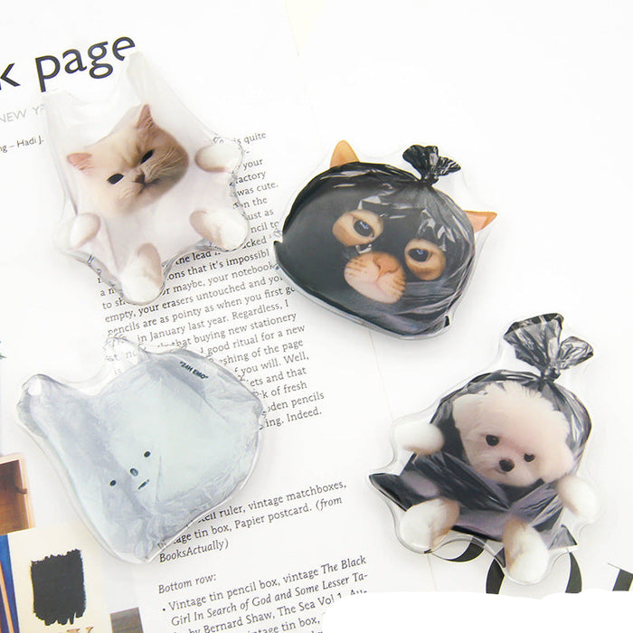 Wholesale Creative Cute Cat and Dog Glue Phone stand