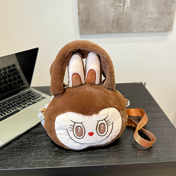 Wholesale Cute  Bag   Furry Cartoon Handbag