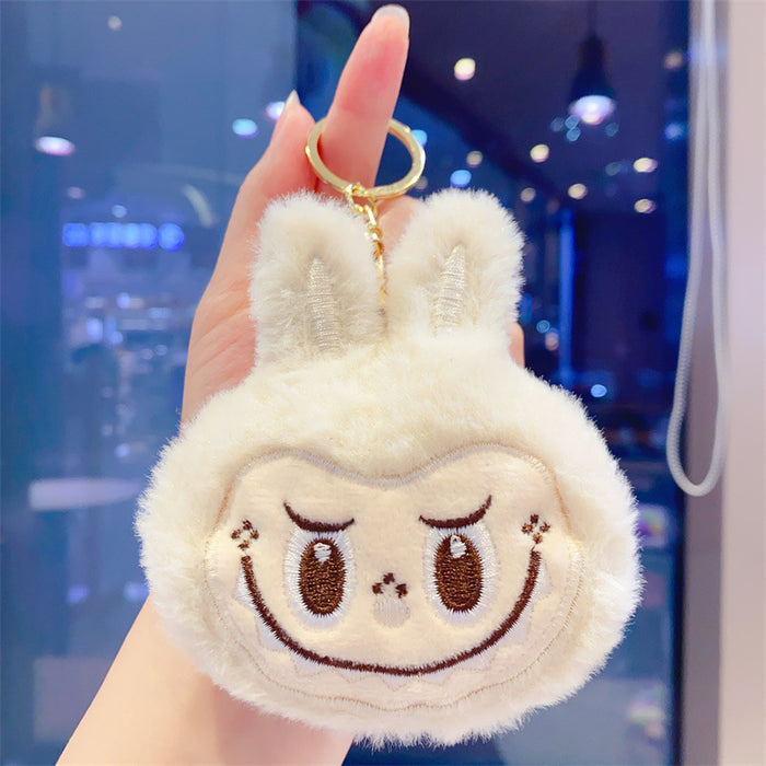 Wholesale cartoon plush cloth doll children's toy pendant bag jewelry keychain