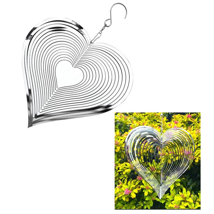 Wholesale 3D Rotating Wind Chimes Outdoor Garden Decoration