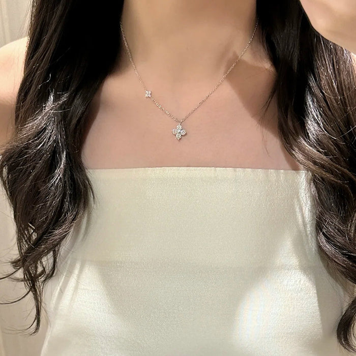 Wholesale Diamond encrusted necklace, light luxury, high-end, versatile necklace