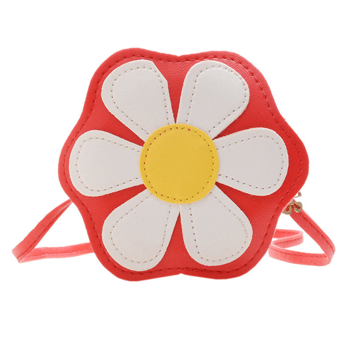 Wholesale Western style cute flower children's shoulder bag crossbody bag