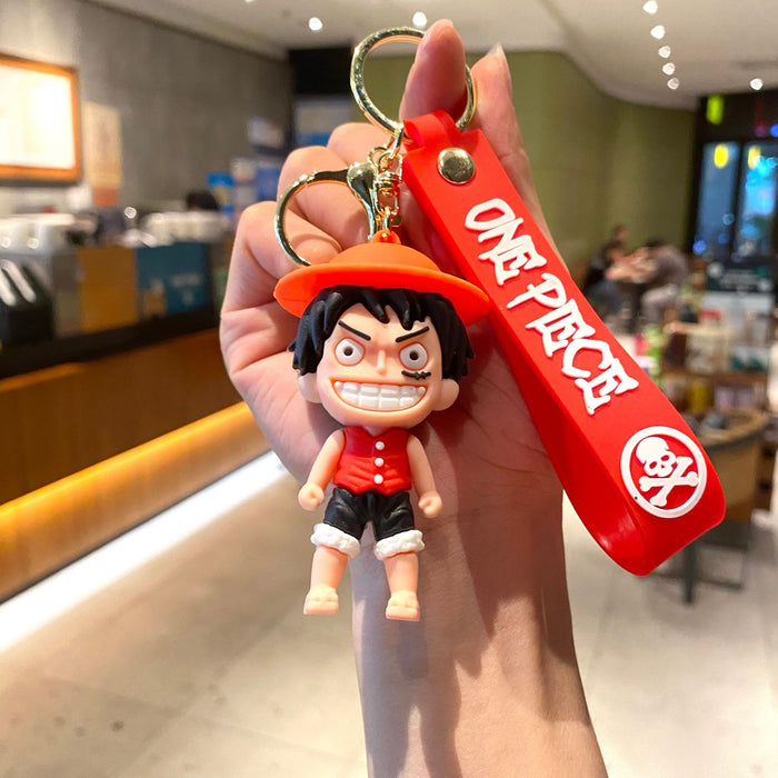 Wholesale Silicone Cartoon Doll Keychain JDC-KC-MingT230