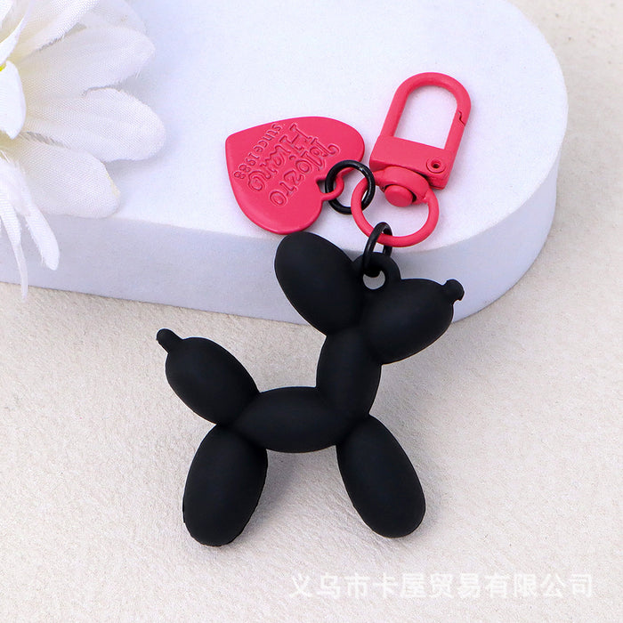 Wholesale Love Balloon Keychain Pendant Couple Keychain Bag Pendant Acrylic Jewelry Accessories