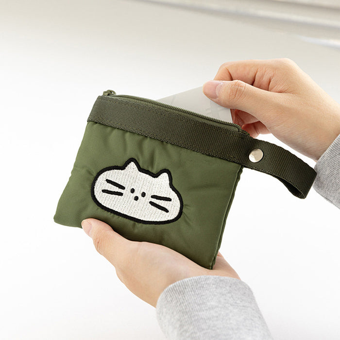 Wholesale Cartoon Cat Coin Purse Cute Mini Pendant Bag Small Card Bag Ccd Headset Lipstick Key Storage Bag