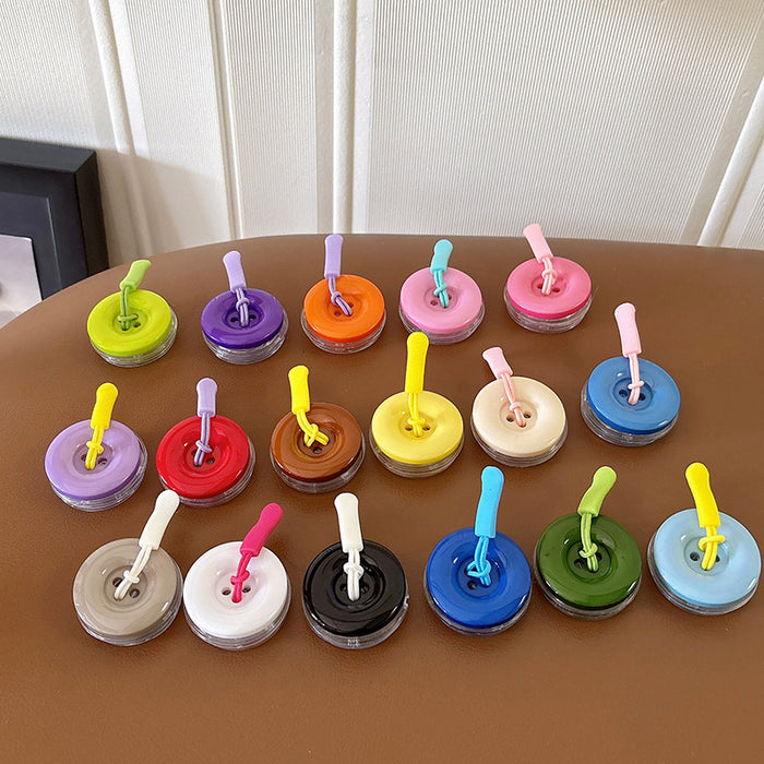 Wholesale Plastic 3D Button Retractable Phone Stand Accessory