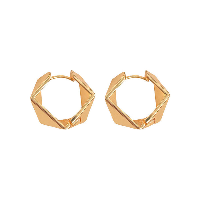 Wholesale Irregular Rhombus Earrings for Women