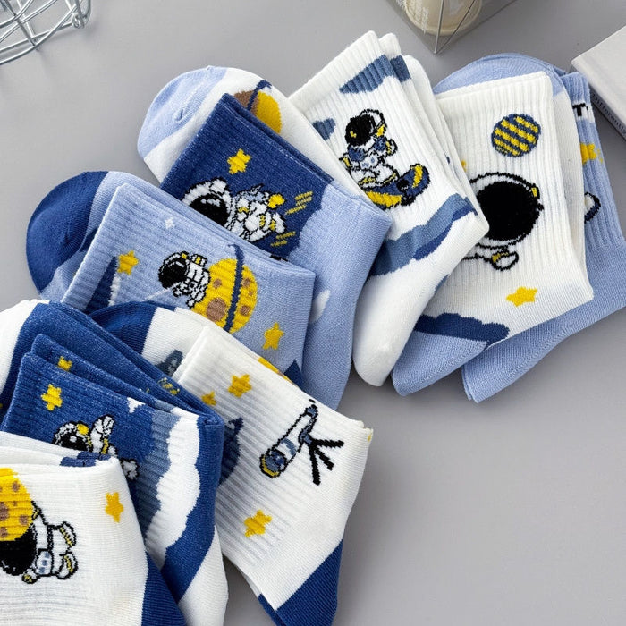 Wholesale Children's socks cartoon sports space socks
