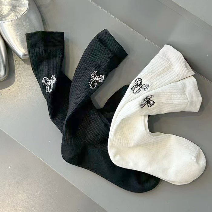 Wholesale Socks trend boneless mid tube women's socks long tube stacked socks