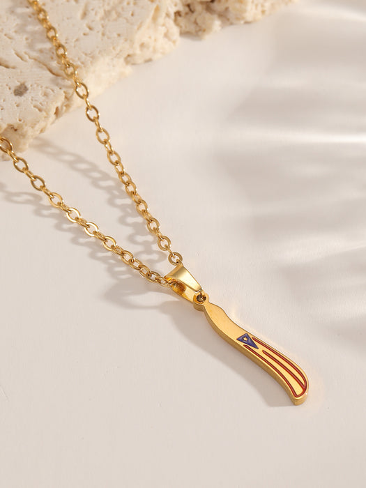 Wholesale Stainless Steel Frog Gold Waterproof Necklace